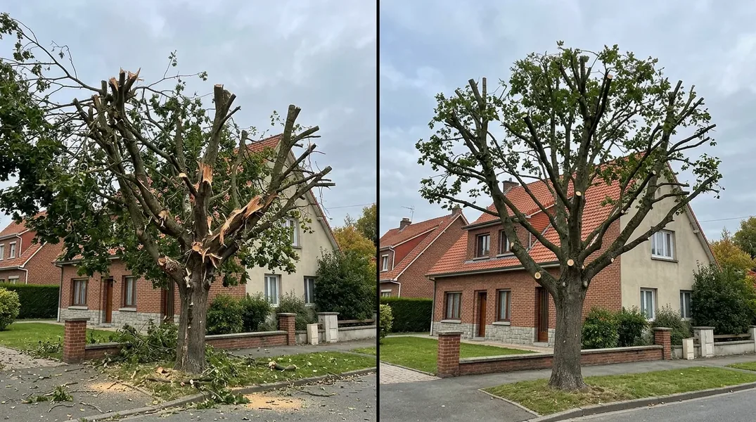 Résultat élagage à Lille — Elagage Lille